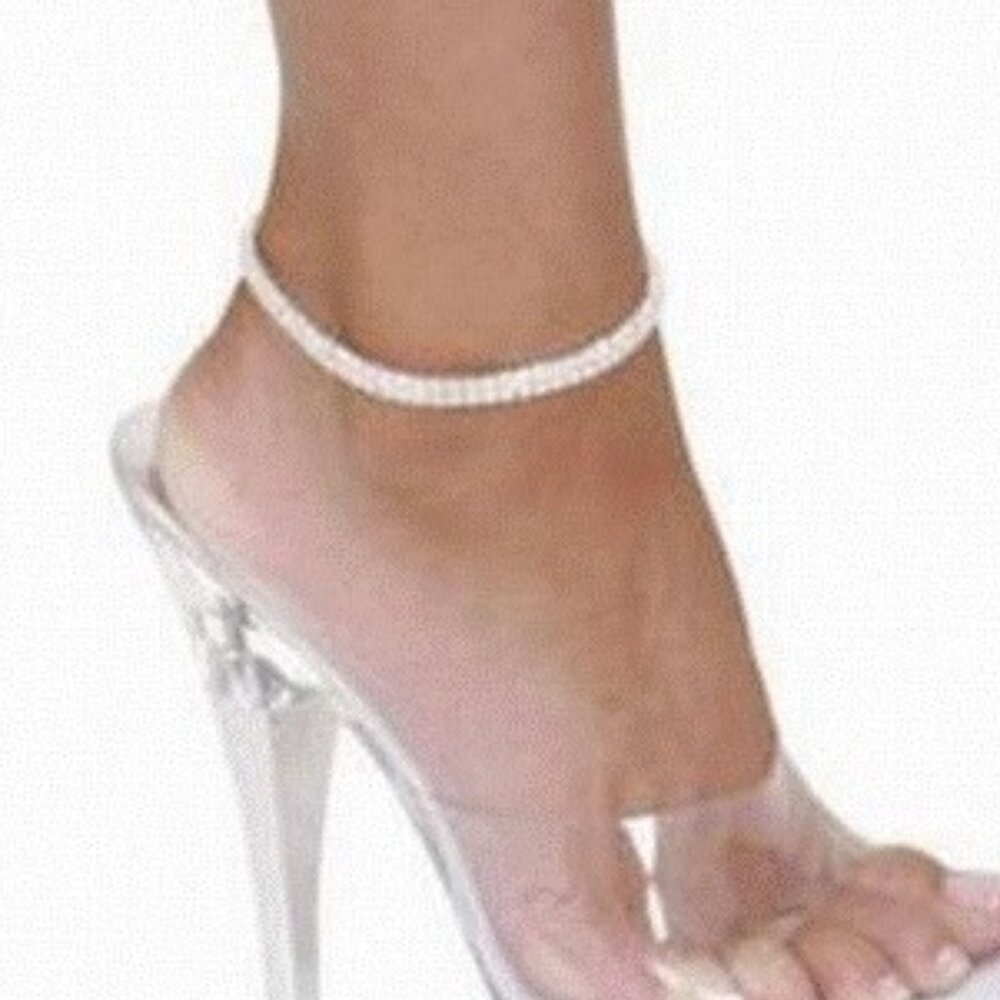 Ladies Sexy Rhinestone  Anklet Stretchy‎ Cosmetic Jewelry SL0698